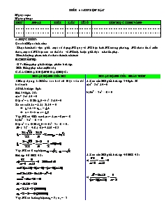 Giáo án Toán học 7 - Tiết 61: Luyện tập