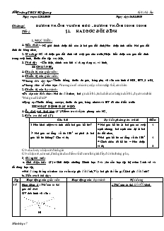 Giáo án Toán học 7 - Trường THCS Mỹ Quang