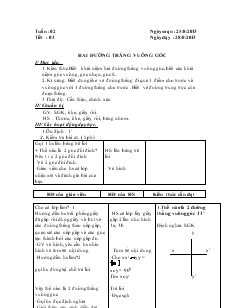 Giáo án Toán học 7 - Tuần 2