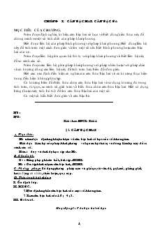 Giáo án Toán học 9 - Tiết 1 đến tiết 10