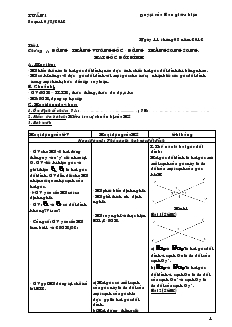 Giáo án Toán học 7 -
