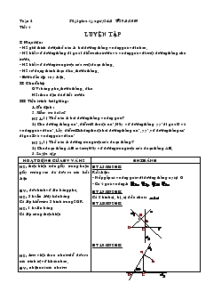 Giáo án Toán học 7 - Kỳ I - Tiết 4: Luyện tập