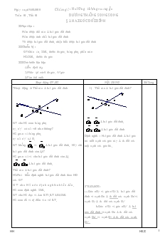 Giáo án Toán học 7 - Kỳ II