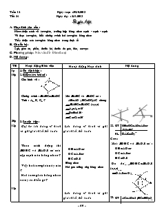 Giáo án Toán học 7 - Tiết 24: Luyện tập