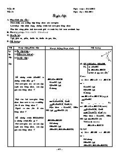 Giáo án Toán học 7 - Tiết 34: Luyện tập