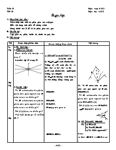 Giáo án Toán học 7 - Tiết 56: Luyện tập