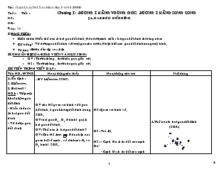 Giáo án Toán học 7 - Trường THCS An Minh Bắc