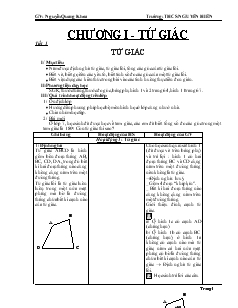 Giáo án Toán học 7 - Trường THCS Nguyễn Hiền