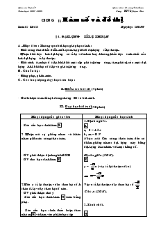 Giáo án Toán học 7 - Tiết 23, 24