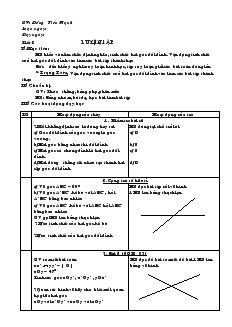 Giáo án Toán học 7 - Tiết 2: Luyện tập