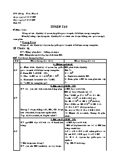 Giáo án Toán học 7 - Tiết 48: Luyện tập