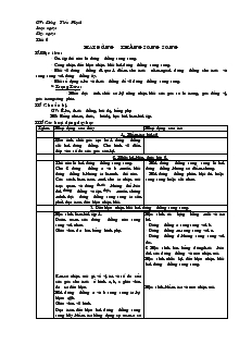 Giáo án Toán học 7 - Tiết 6: Hai đường thẳng song song