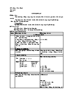 Giáo án Toán học 7 - Tiết 9: Luyện tập