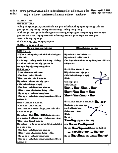 Giáo án dạy thêm Toán 7 - Buổi 5, 6