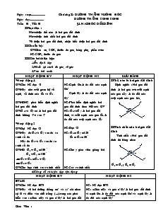 Giáo án Hình học 7 (Cả năm)