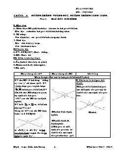 Giáo án Toán 7 - Hình học - Tiết 1 đến tiết 70