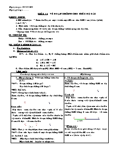 Giáo án Toán 7 - Tiết 11: Vẽ đoạn thẳng cho biết độ dài