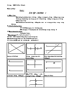 Giáo án Toán 7 - Tiết 14: Ôn tập chương I