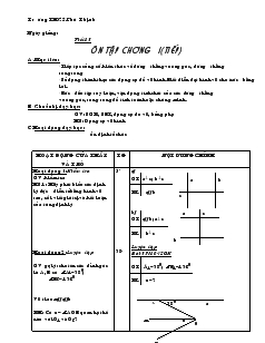 Giáo án Toán 7 - Tiết 15: Ôn tập chương I (tiếp)