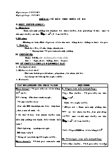Giáo án Toán 7 - Tiết 18: Vẽ góc cho biết số đo