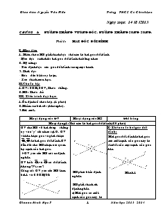 Giáo án Toán 7 - Tiết 1 đến tiết 70