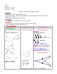 Giáo án Toán 7 - Tiết 29: Luyện tập