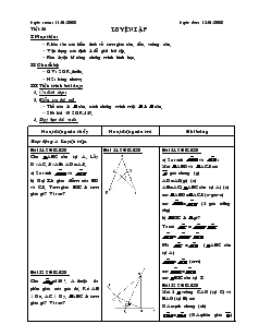 Giáo án Toán 7 - Tiết 36: Luyện tập