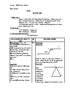 Giáo án Toán 7 - Tiết 7: Luyện tập