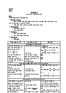 Giáo án Toán học 7 - Hình học - Tiết 1 đến tiết 38