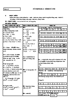 Giáo án Toán học 7 - Tiết 18: Sử dụng máy tính bỏ túi