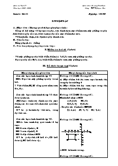 Giáo án Toán học 7 - Tiết 32 đến tiết 34