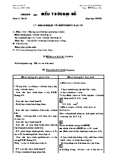 Giáo án Toán học 7 - Tiết 51, 52