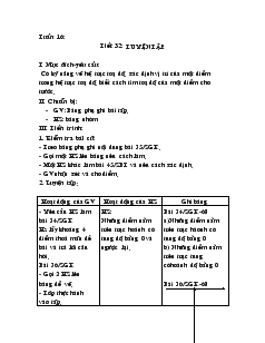 Giáo án Toán học 7 - Tuần 16 - Tiết 32: Luyện tập