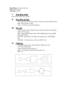 Đề tài: Chú dê đen (Lứa tuổi: 5-6 tuổi)