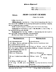 Giáo án Ngữ văn 9