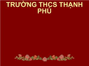 Bài giảng hóa học 8 phương trình hóa học