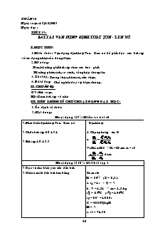 Giáo án Vật lý lớp 9 tuần 10