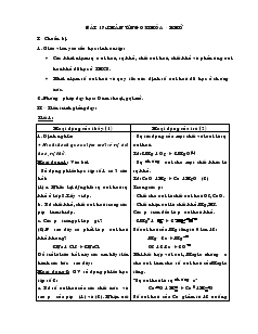 Bài giảng Bài 17: phản ứng oxihóa - Khử