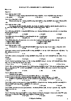 Bài tập về axitnitric và muối nitrat