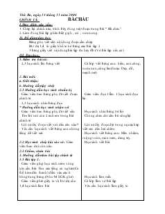 Giáo án Chính tả 2 tuần 11: Bà cháu