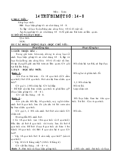 Giáo án giảng lớp 2 tuần 13