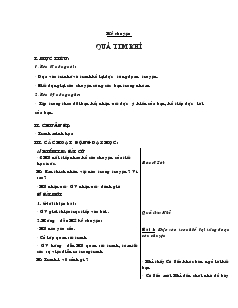 Giáo án Kể chuyện 2: Quả tim khỉ