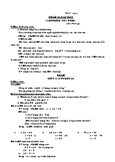 Giáo án lớp 2 dạy tuần 10