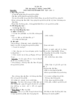 Giáo án lớp 2 dạy tuần thứ 28