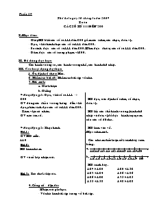 Giáo án lớp 2 tuần 29, 30