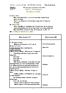 Giáo án Mĩ thuật 2 - Trường TH&THCS Ba Khe