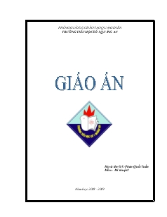 Giáo án Mĩ thuật 2 - Trường tiểu học số 1 Quảng An