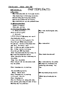 Giáo án Thủ công 2 tuần 2, 3, 4