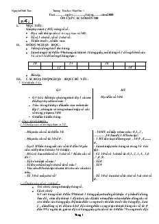 Giáo án Toán 1 tiết 1 đến 45 -  Trường Tiểu học Hàm Đức 1