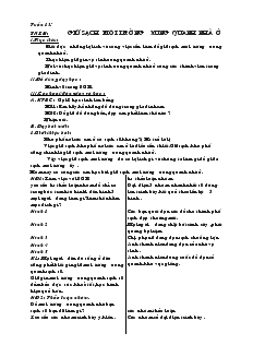 Giáo án Tự nhiên xã hội 2 tuần 13: Giữ sạch môi trường xung quanh nhà ở